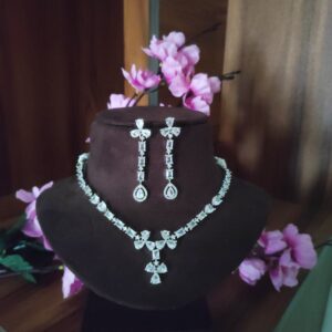 American diamond necklace set